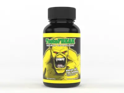 Protein Powder 3D model