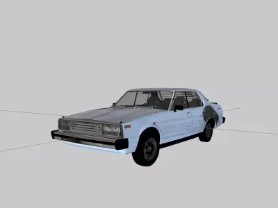 Nissan skyline 1980 3dmod 3D model