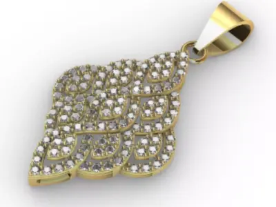 Pendant R-001 3D print model