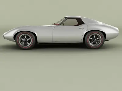 Pontiac Banshee XP-833 3D model