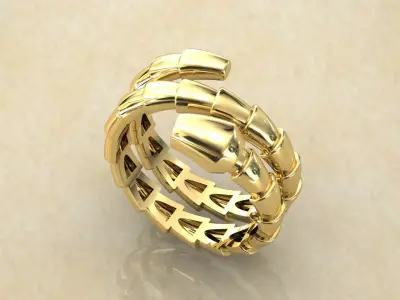 bvlgari ring 3D print model