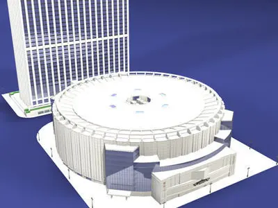 Madison Square Garden 3D model