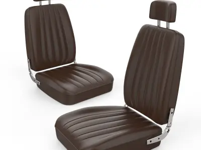 Vehicle Seat 3D Printing 3D print model