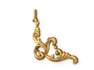 Classic decor ornament 150 3D model