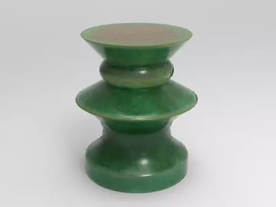 Pika Side Table Low-poly 3D model