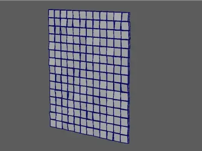 Deko Wall Quads 3D model