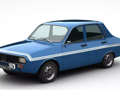 Renault 12 Gordini 3D model