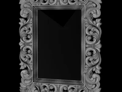 bronze frame 3D print model