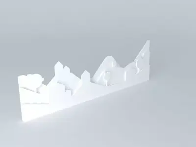 decorative panel, wall decor Free 3D model