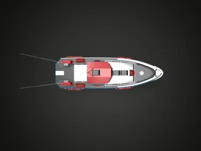 AL Patrol boat 3D model