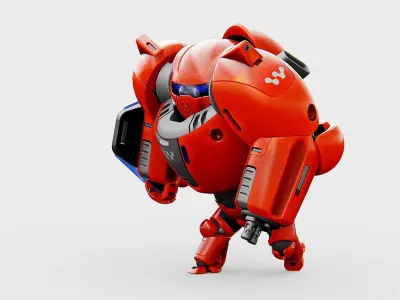 BATTLE DROID ECHO-MAX Rigged for Unreal Engine - Unity - MIXAMO 3D model