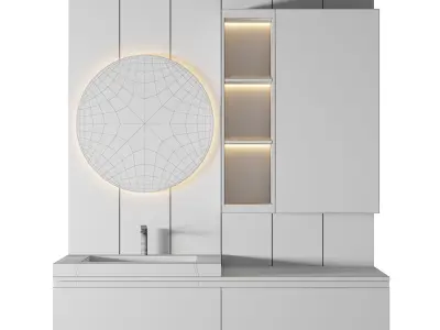 Luxury Bathroom 105 3D model