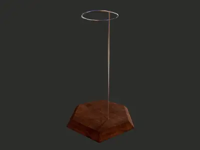 Display Stand Free low-poly 3D model