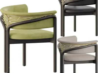 MORPHO Volita dining chair Low-poly 3D model