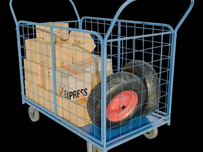Cart n4 3D model
