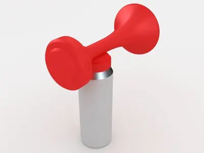  Portable Air Horn 3D model