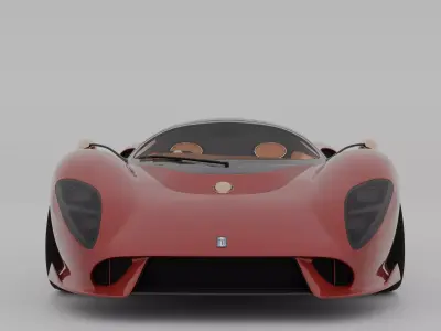 De Tomaso P72 3D model