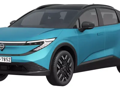 Nissan Leaf 2026 3D model