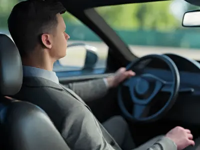 Humano Driving Man 2011-2 3D model