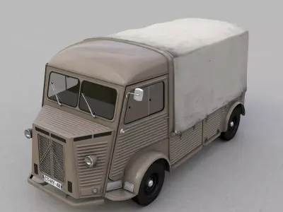 CITROEN HY PICKUP CAMIONETTE 1948 3D model