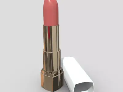 Lipstick 3 Low-poly 3D model