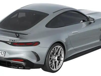 Mercedes-Benz AMG GT63 PRO 2025 3D model