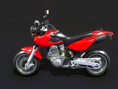 Bikes Pack - Low Poly Low-poly 3D model