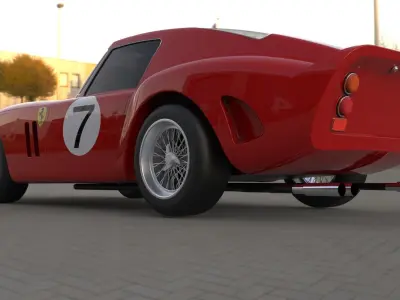 FERRARI 250 GTO 3D  3D model