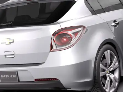 Chevrolet Cruze Hatchback 2012 3D Model 3D model
