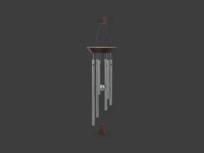  Wind Chimes 3D model