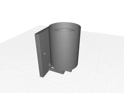 Coro Jotham Armed Sconce - 2 Colour Free 3D model