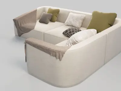 Gabbi Modular Sofa 3D model