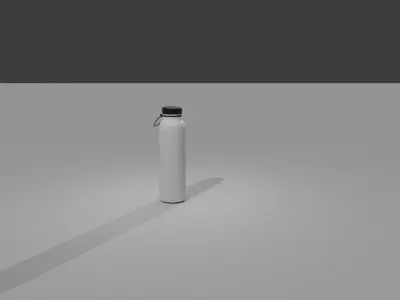 Bottle Free low-poly 3D model