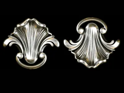 Classic carved 056 3D model