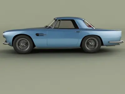 Aston Martin DB4 Convertible 3D model