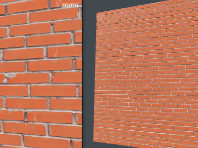 Brick rock 8k Vol1 UE4 3D model