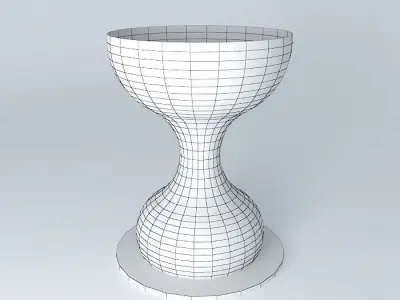 Váza, kov Free 3D model