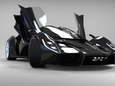 Concept car - Dacia Transalpina 3D model