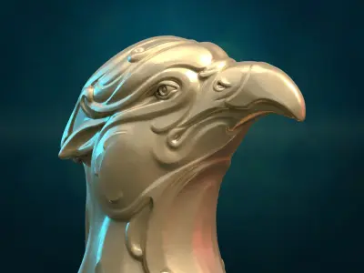 Griffin wing less 3D print model