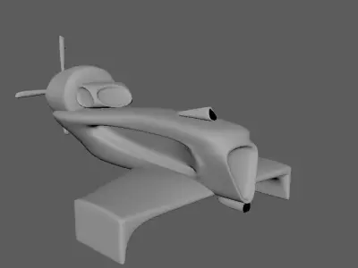 Plane 3D model order