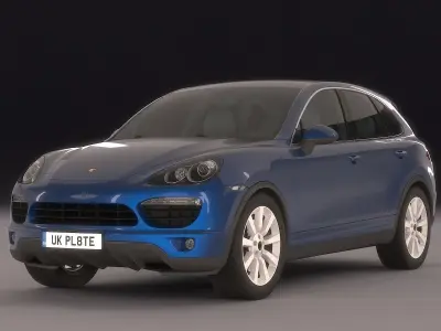 Porsche Cayenne 2 3D model