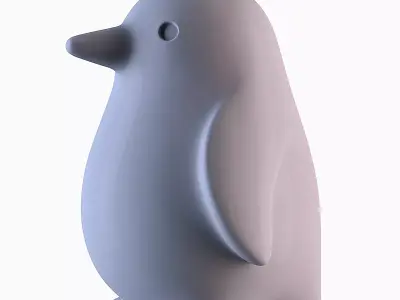 Penguin 3D print model