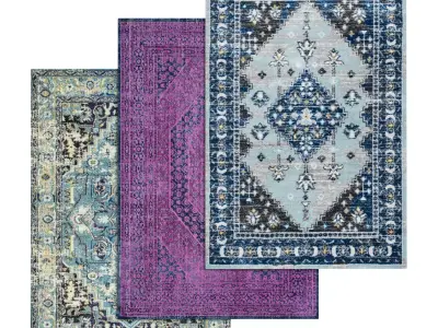 Rug Set 1655 3D model