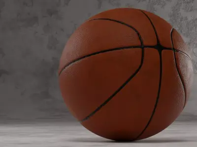 Basketball Ball 3D Models Low-poly 3D model