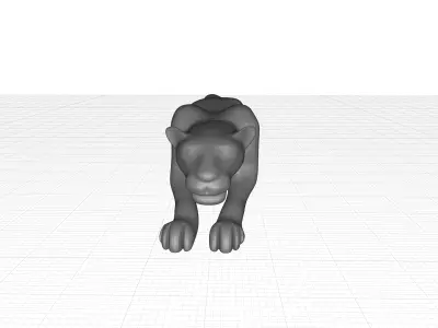 Mosaic glass Tacoma Panther  3D model