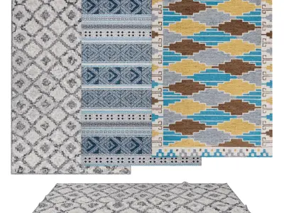 Rugs No 900 Low-poly 3D model