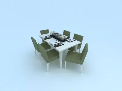 Light table 3D model