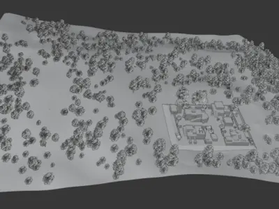 map-pubg The 6th Anniversary 3D model