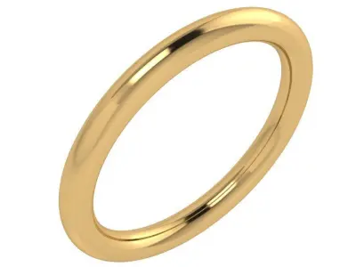 Wedding Band 4494 Free 3D print model