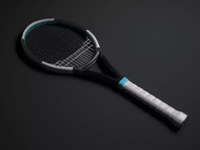 Tennis Racket  3D model purchase